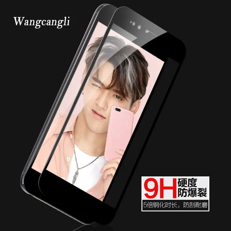 Закаленное стекло wangcangli для xiaomi mi a1 a2 Защитное экрана 6X max2 mi5 miX2 mi5s plus защита |