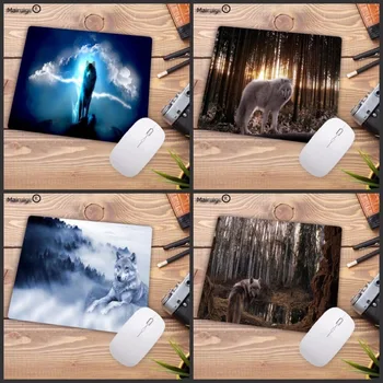 

Mairuige Wolf Animal Big Promotions For Russia Country Mouse pad Gamer gaming Speed Mousepad keyboard mat for Boy Indoorsman