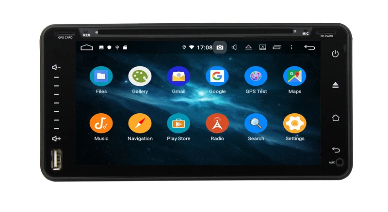 Perfect For toyota universal 100*200MM size car radio gps player with gps navigation audio stereo autoradio built in wifi bluetooth 8