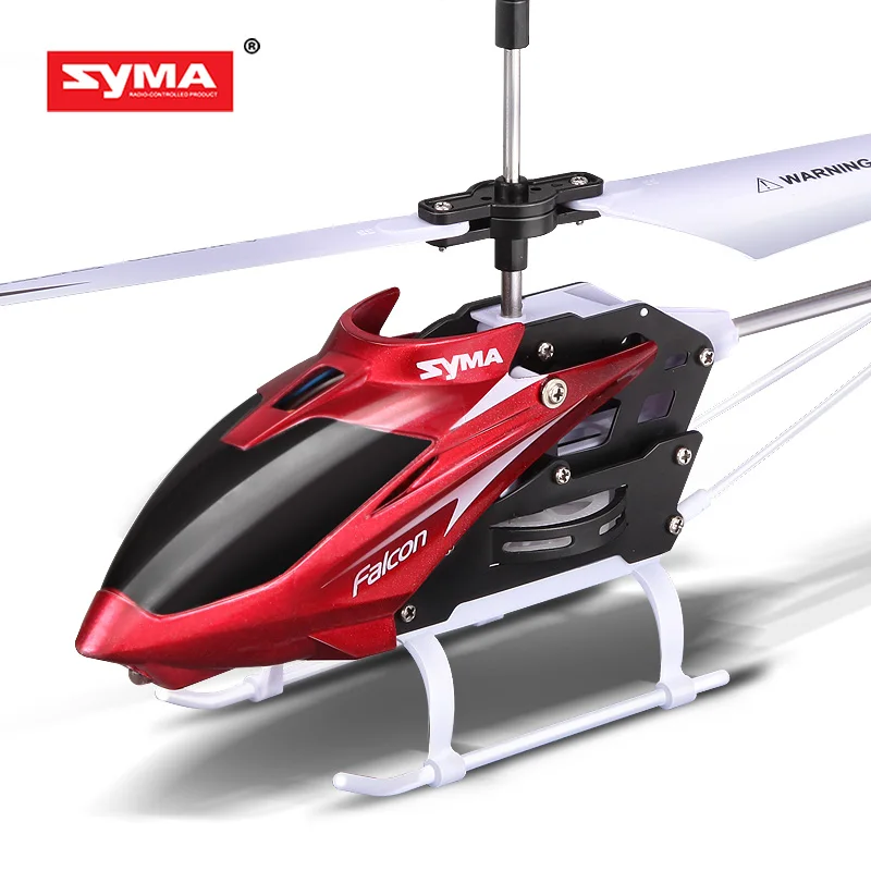 Syma W25 Радиоуправляемый вертолет 2 CH 2 канала дистанционного управления Мини Радиоуправляемый Дрон с гироскопом устойчивые радиоуправляемые игрушки для мальчика Детский подарок красный желтый