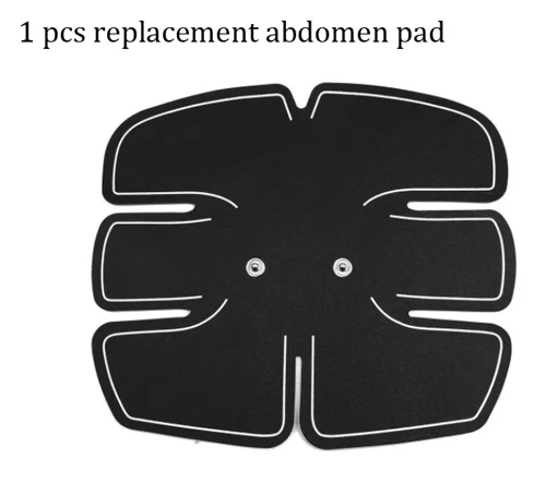 Электрический перезаряжаемый стимулятор мышц живота ABS EMS тренажер фитнес-тренажер для похудения Массажер для коррекции фигуры - Цвет: Option 5