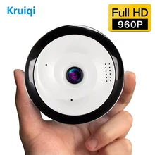 Kruiqi Yoosee IP Camera 360 Degree Wifi 960P Wireless P2P 1.3MP CCTV Security Camera With Miscro SD Card Slot Max Support 64G gadinan yoosee ip camera wifi onvif p2p 1080p 960p 720p wireless wired night vision 2 8mm outdoor security sd card slot max 128g