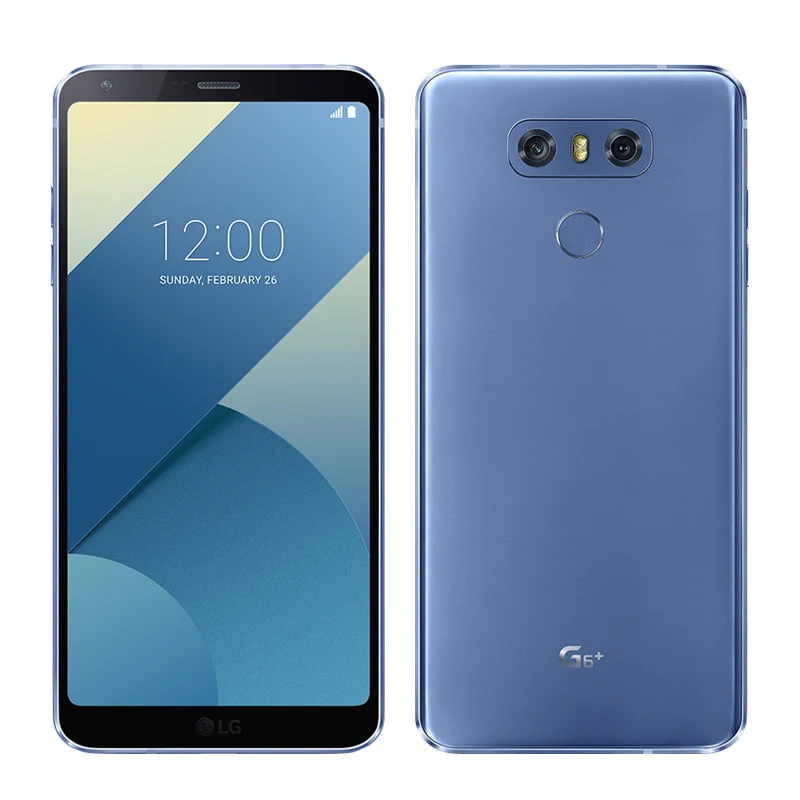 Desbloqueado LG G6 teléfono móvil 4G RAM G6 + H870DSU 128G ROM Quad-core 4G LTE Dual SIM 5,7 pulgadas pantalla 3300 mAh teléfono móvil 13MP