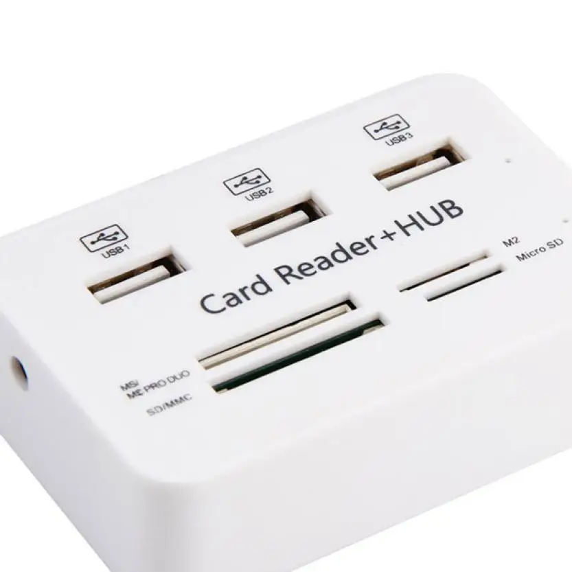 EC2 HIPERDEAL Micro USB Hub Combo 2,0 3 порты чтения карт высокоскоростной Мульти USB Combo все в одном для ПК вычислить аксессуары Jul3