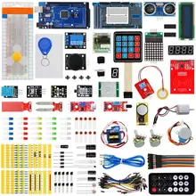 RFID Mega2560 стартовый супер-набор для макетная плата установлен мотор сервопривода модулей датчиков Запчасти