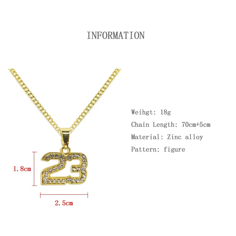 Number 23 Legend Necklaces 2 Number 23 Legend Necklaces 2