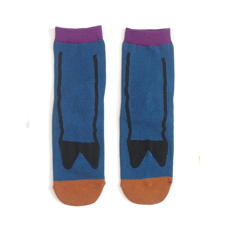 Оригинальные хлопковые носки с рисунками из мультфильмов; необычные забавные носки; повседневные носки с милой Свинкой; 5 цветов; креативные носки для мужчин и женщин
