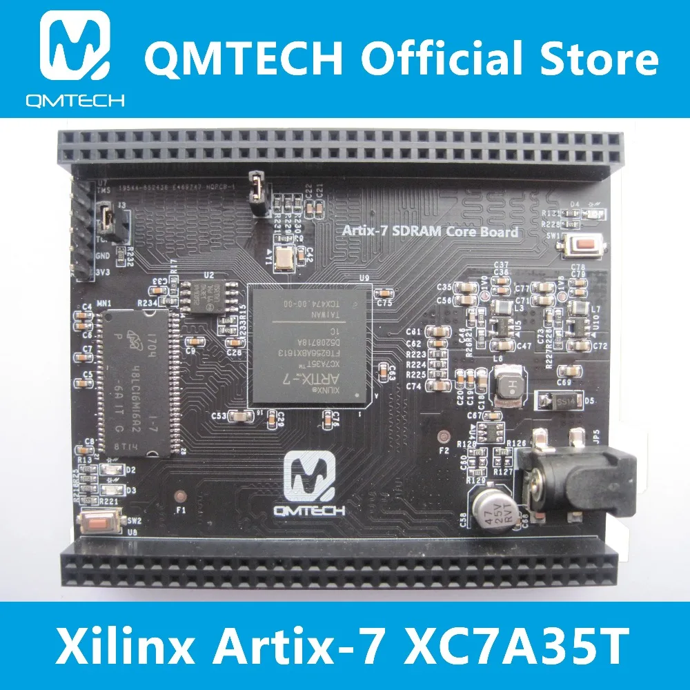 

QMTECH Xilinx FPGA Artix7 Artix-7 Core Board XC7A35T 32MB SDRAM