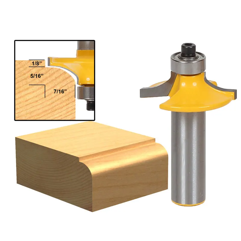 1pcs Thumbnail Table Edge Router Bit Small 1/2" Shankin Milling Cutter