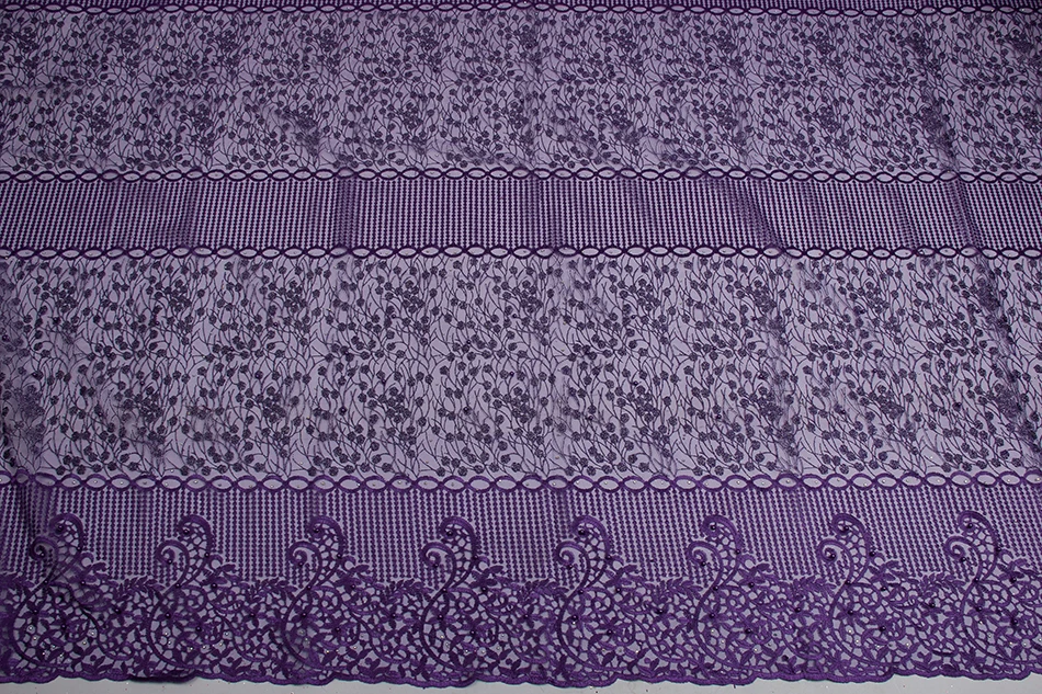 Африканская кружевная ткань французский высококачественный Тюль Сетка кружевная ткань вышитые нигерийские кружевные ткани для женщин KS2502B-4