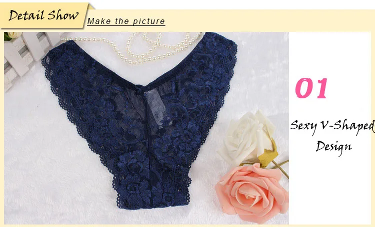 Free Shipping Sexy Women Briefs Panties Women's Lace Underwear Thong G String Woman Short String M L XL XXL XXXL  XXXXL (14)