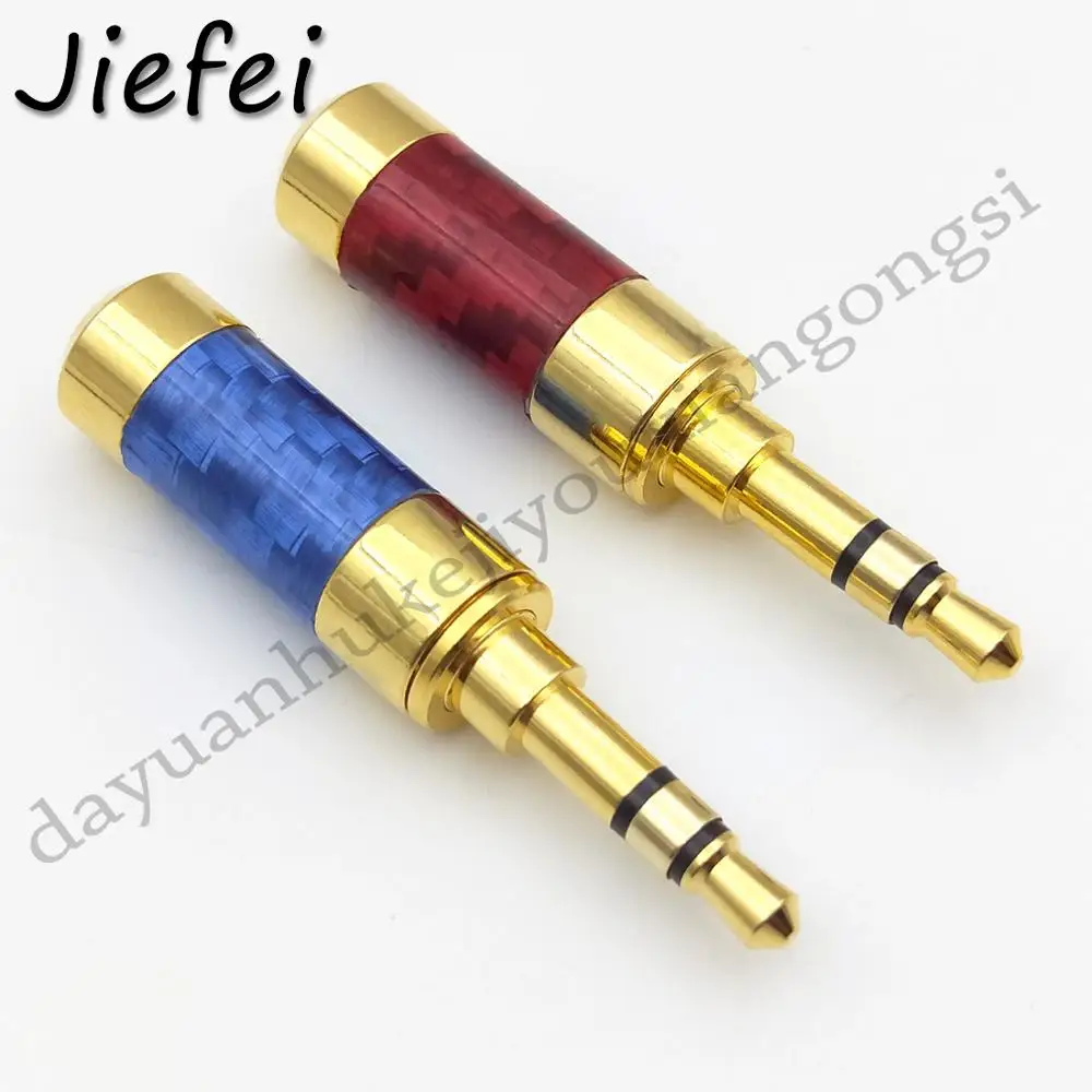30pcs 3 5mm 1 8 Plug Audio Jack 3 Pole Gold Plated Earphone Adapter Socket for DIY Stereo Headset Earphone Headphone for Repair