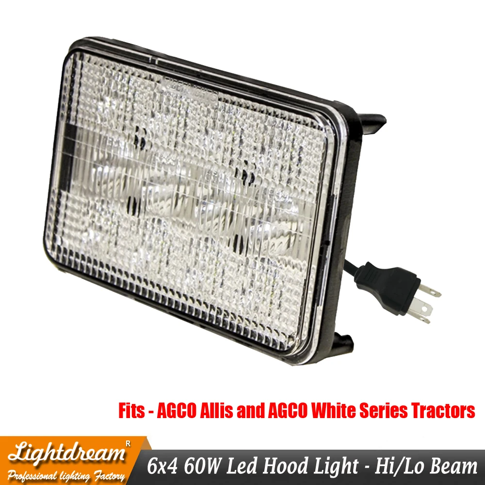 ЗАМЕНЯЕТ OEM номера частей Agco 30 3534510 72162190 галогенные лампы 12V 24V IP67 3500Lm 60W 6x4 led