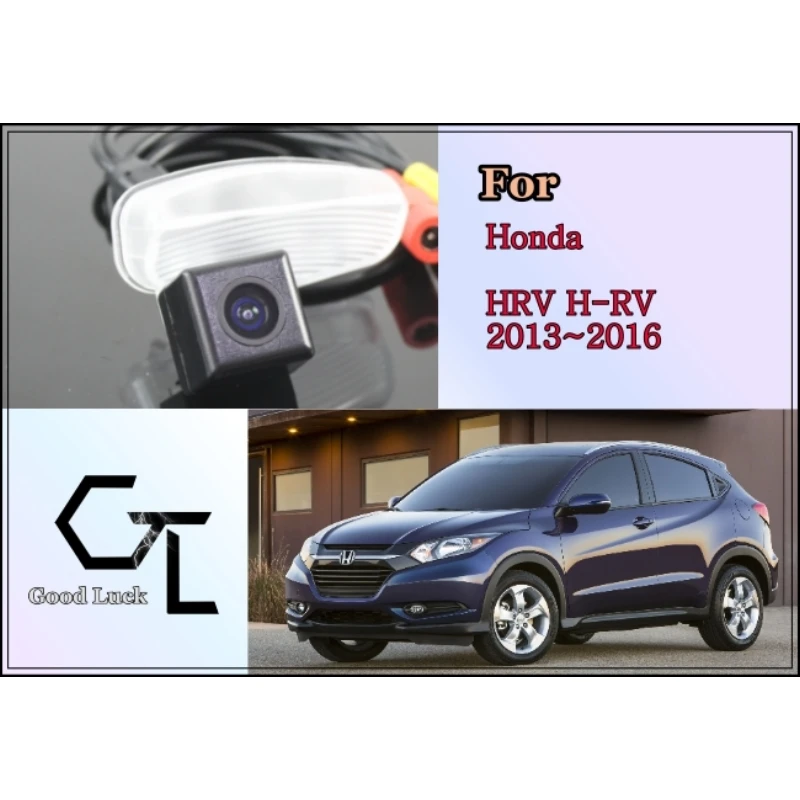 Для Honda HRV H RV 2013 ~ 2016 сзади Камера HD CCD Ночное видение автомобиля обратный Камера|ccd