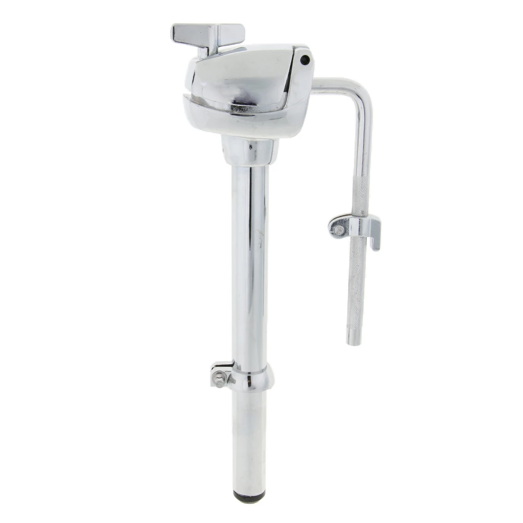 Metal Sliver Tom Drum Single Arm Stand Holder Support Rack Bracket Percussion Accessory  for Drum Set Kit Stand