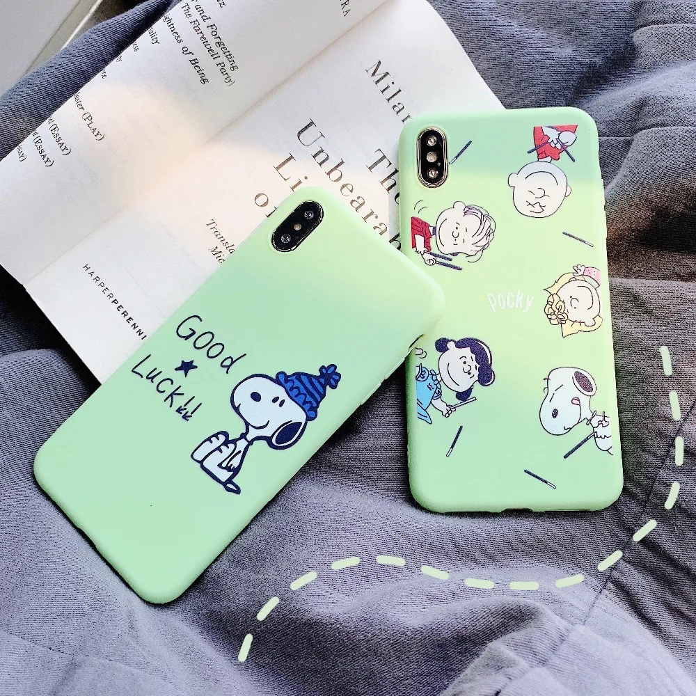 

Soft Silicone TPU Phone Cover for Apple iPhone 8 7 6 6S Plus X XS MAX XR Mobile Cover