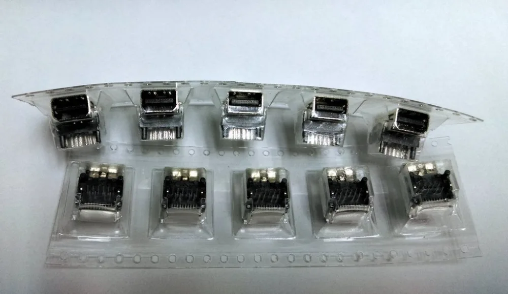 

AJE 10P mini usb socket usb Female socket 10pcs/lot
