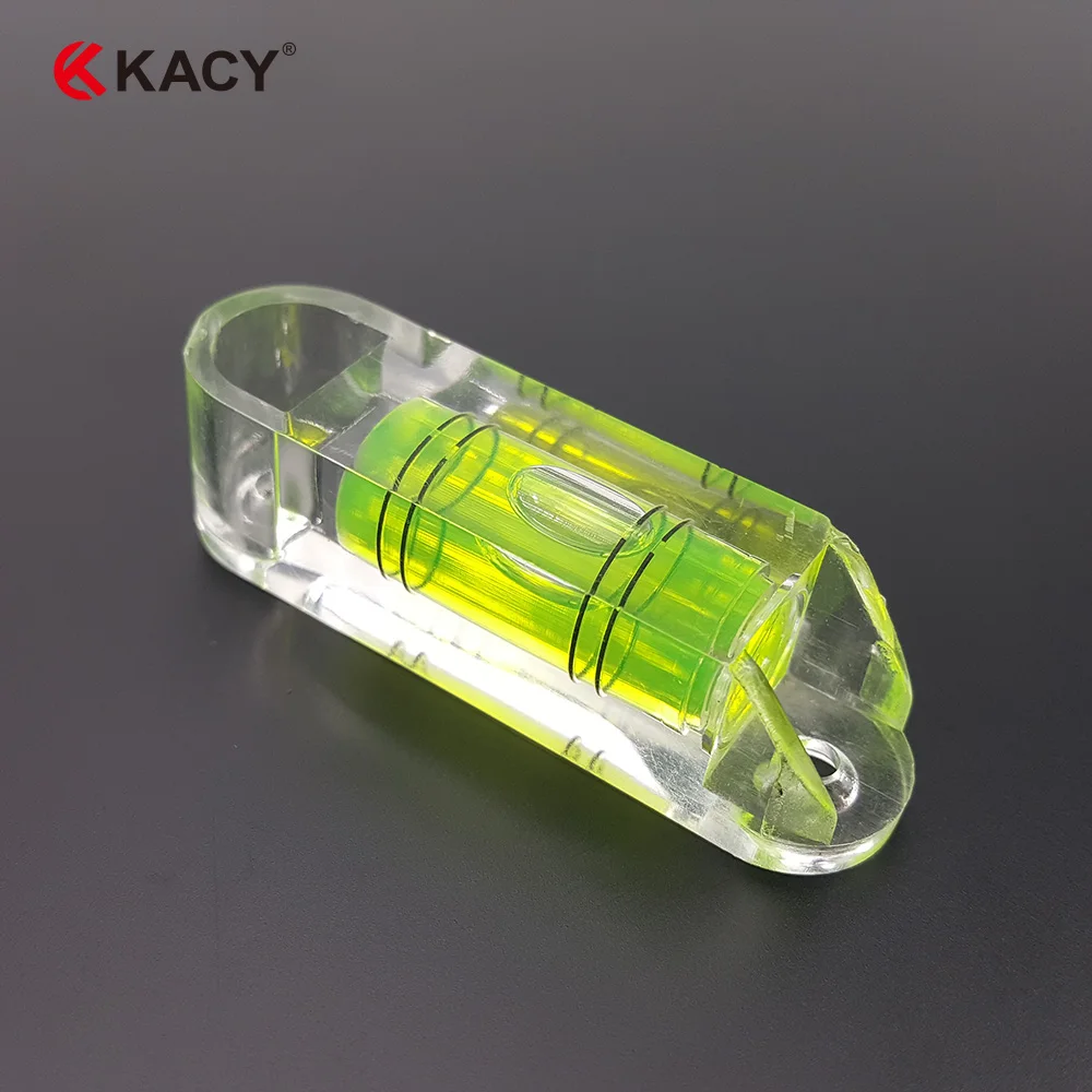 KACY 6 шт./лот Многоцелевой Скребок Spirit Level PMMA пузырьковый уровень стандартные