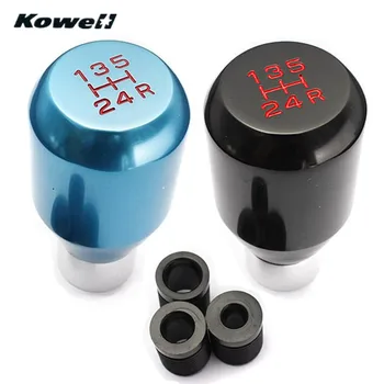 

KOWELL Universal Car Manual Transmission Gear Shift Knob Lever for Volkswagen VW Golf for Lada for KIA for Ford Red, Black, Blue
