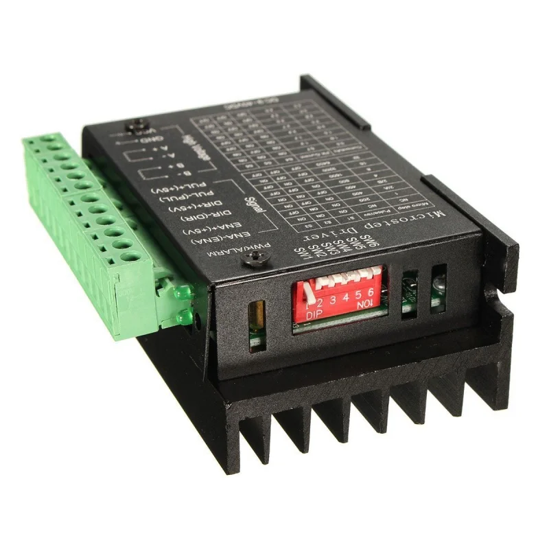 20 кГц CNC одноосный TB6600 2/4 фазный гибридный шаговый двигатель драйвер контроллер