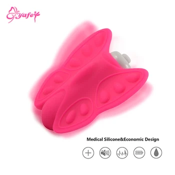 YAFEI Wearable Butterfly Vibrating Panties Clitoral stimulator G spot Vibrator Vaginal sex toy for Women Intimate Adult sex toy 6