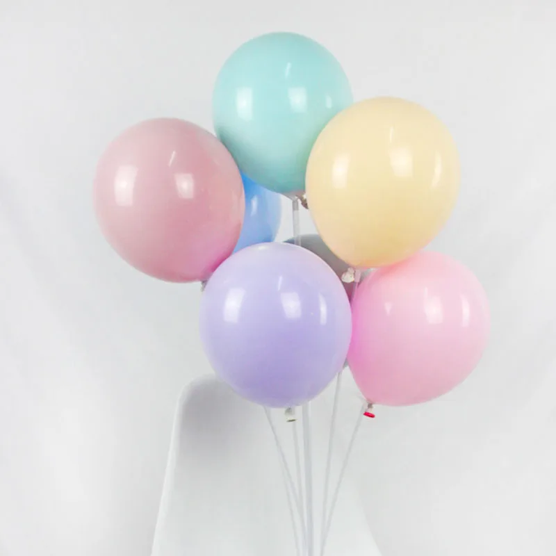 10 дюймов 2,2 г латексные шары Макарон 10 шт гелиевые шары для детей, украшения для детского душа, свадебные шары, шары на день рождения