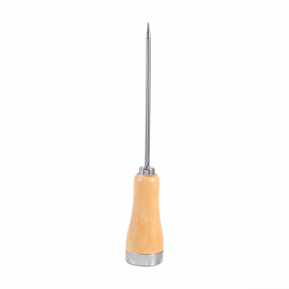W нержавеющая сталь ледоколы дробилка удар с деревянной ручкой высокое качество Кухня Бар инструменты для нанесения глазури