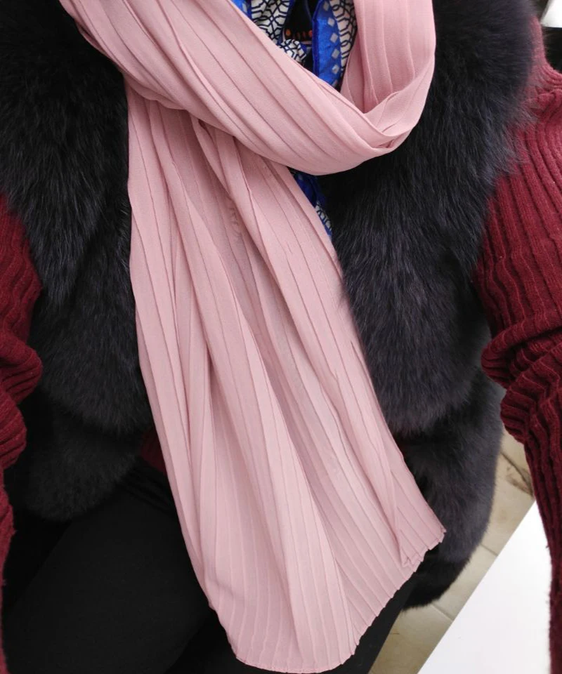 50 шт. плотная pleat bubble шифон шарф морщин длинные полосатые платки хиджаб деформации pashmian мусульманские шарфы/шарф