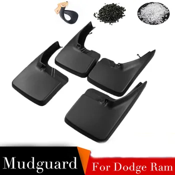 

4pcs/set Mudguards For Dodge Ram 1500 2500 3500 W/Single Rear Wheels Front & Rear Mud Flaps Splash Guards Fender Car Styling