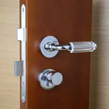 Italy can import imported spherical crystal door locks, new crystal, European bedroom door locks, indoor locks