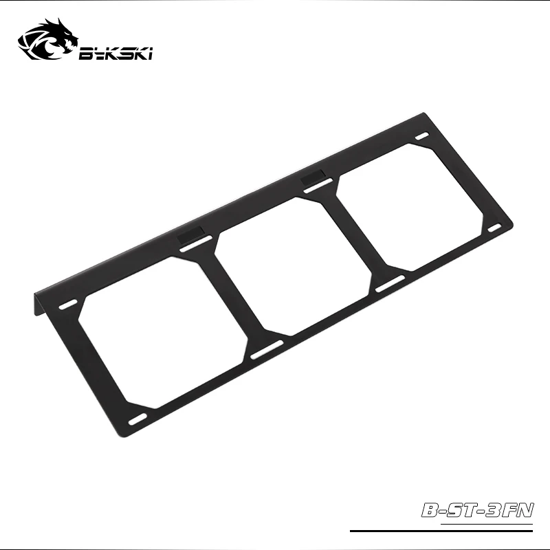 Bykski водяного охлаждения радиатора металлический плоский кронштейн/размер 120 мм/применение для 12cm-24cm-36cm Вентилятор кронштейн радиатора