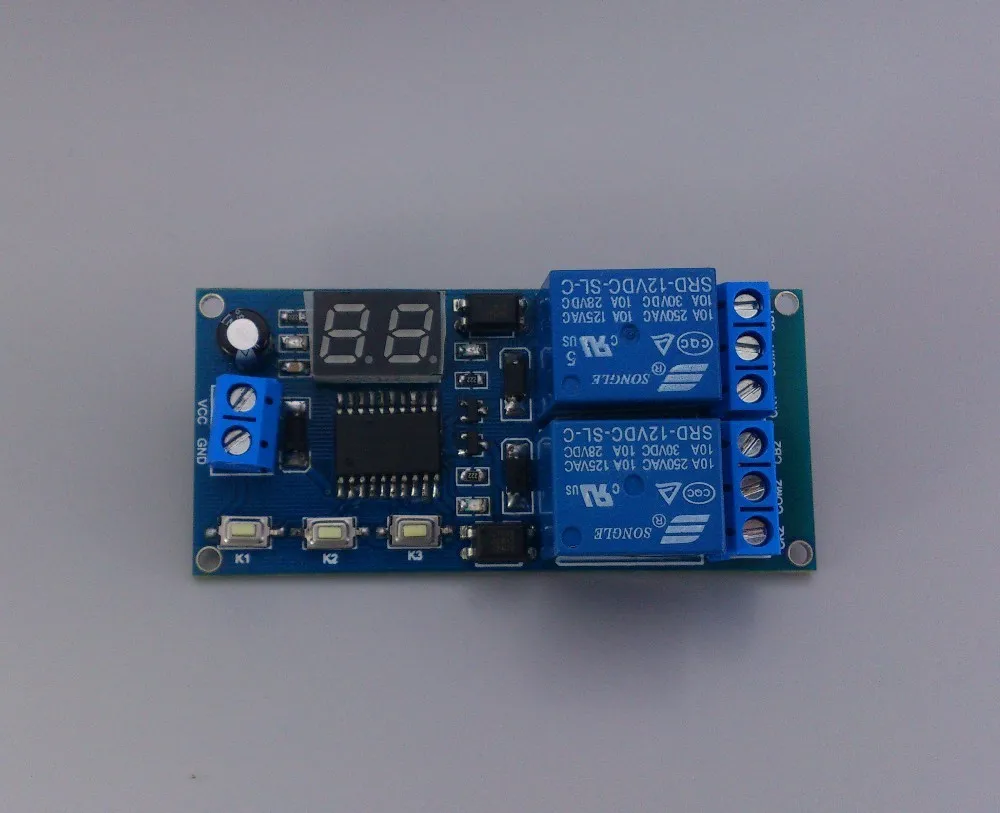 Time Delay On Off Switch On 12v Double Circuit Relay