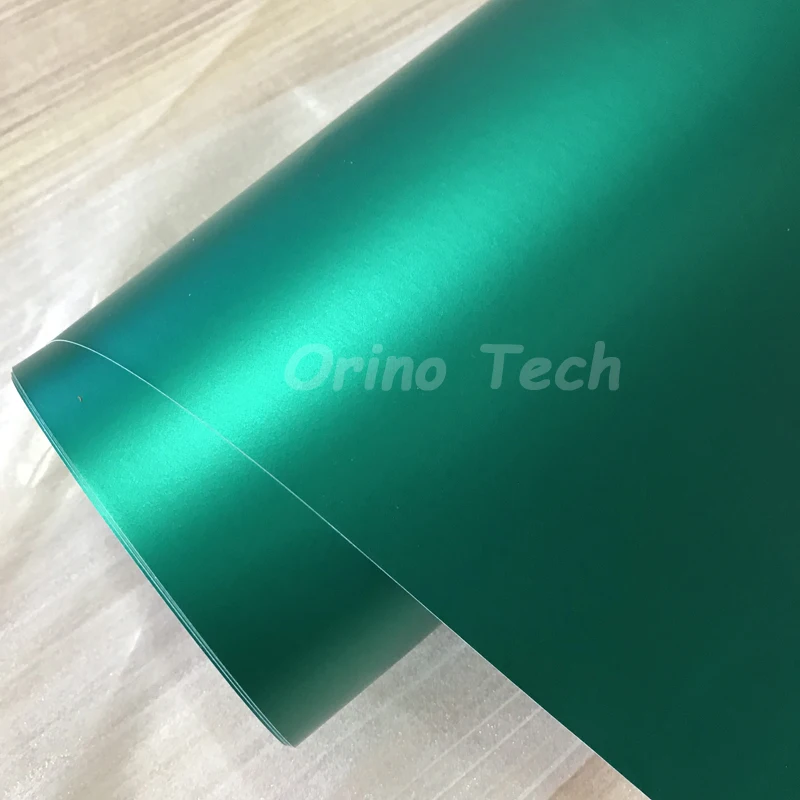 Lake Blue Metallic Chrome Vinyl Film Wrap-5