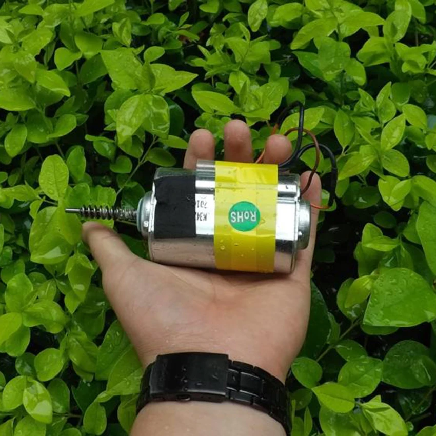 

DC 24V 30W Permanent Magnet Motor with Overheat Protection Switch Forward & Reverse Adjustable Speed Motor Threaded Shaft Motor