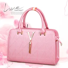 2017 Nueva Moda de Cuero Bolso de Mano Bolsa de Asas de Las Señoras Del Hombro bolsa de Bolsos de Las Mujeres Famosas Marcas Bolso de Cadena de LA PU Paquete Cuadrado Totes
