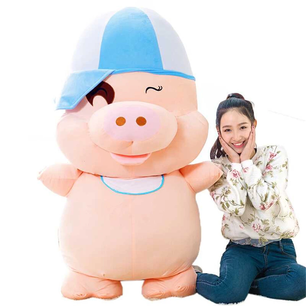 giant stuffed pig