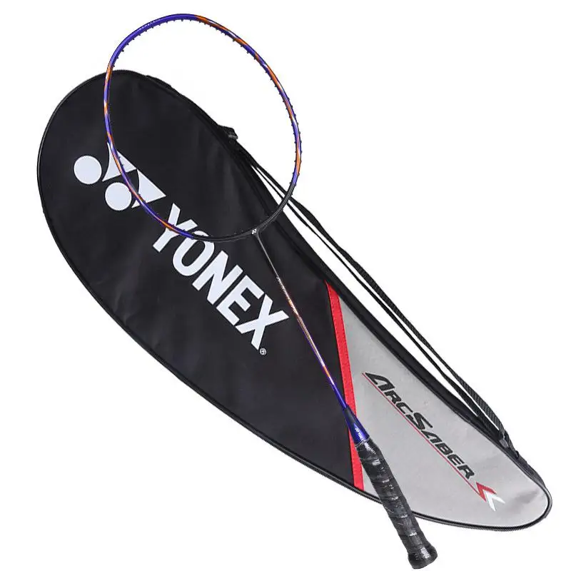 Yonex профессиональная ракетка для бадминтона Arcsaber 8pw Yy ракетка для бадминтона высокая эластичность углеродная ракетка с сумкой - Цвет: Strung ARCSABER 8PW