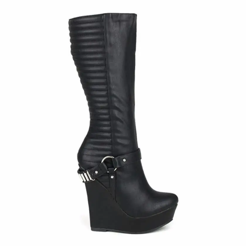 

Autumn and winter new fashion mid-slope and waterproof table Martin boots