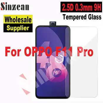 

Sinzean 100pcs For OPPO F11 Pro 2.5D Clear Tempered Glass For OPPO F11 Pro Ultra Thin Screen Protector Film in opp bag