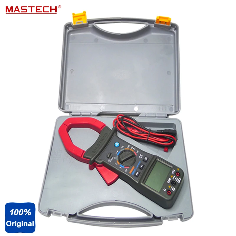 

MASTECH M9912 3200 Counts Autoranging AC DC Clamp Meter Voltage Current Resistance Frequency Tester