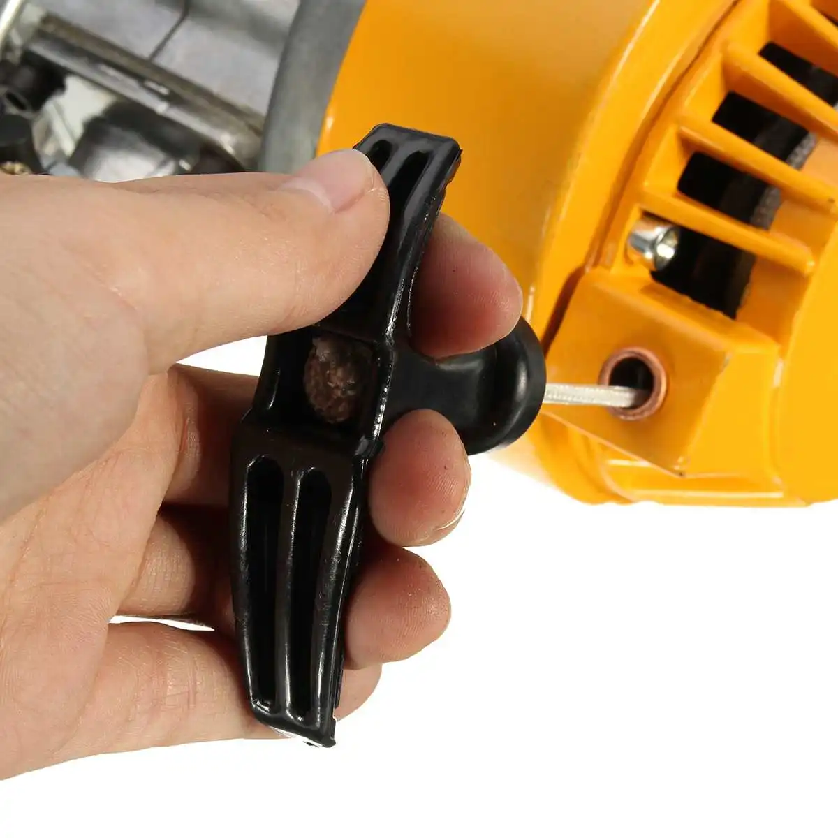 Motor de 2 tiempos con caja de cambios de filtro de carburador de transmisión 49CC Mini Dirt Bike ATV Quad azul amarillo negro rojo plata