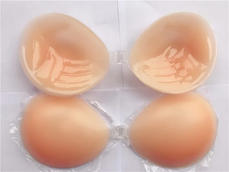 

2019 Invisible Push Up Bra Self-Adhesive Silicone Bust Front Closure Sticky Bra Backless Thick Massage Cup Bra