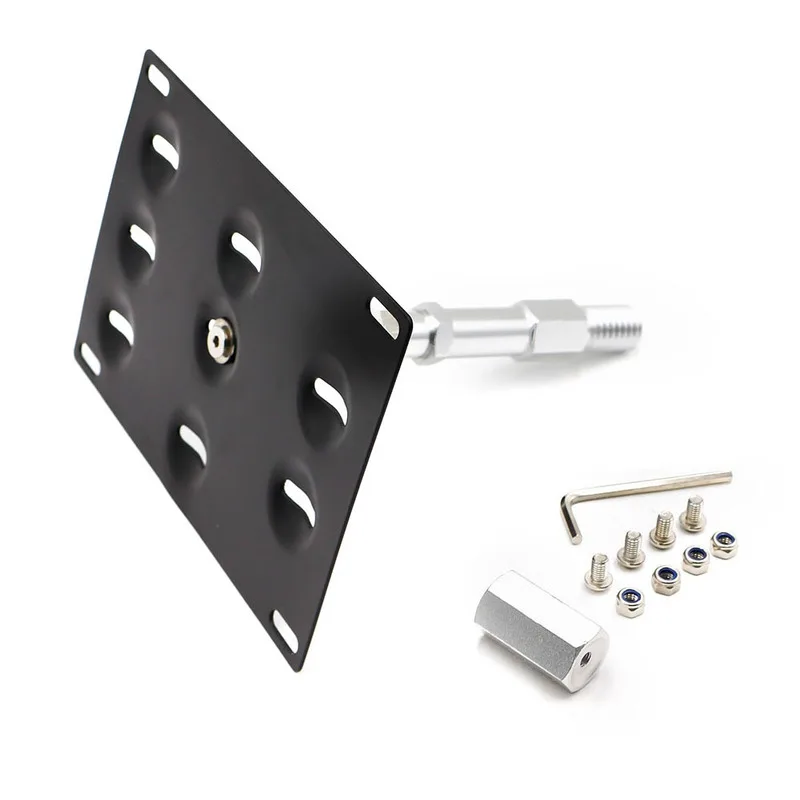 

License Plate Holder Mount Tow Hook Bracket License Plate Frame Bracket for Audi A4 S4 A5 S5 A7 S7 Auto Parts Car Accessories