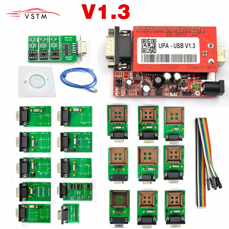 2019 лучшее качество UPA USB программатор диагностический инструмент V1.3 ECU