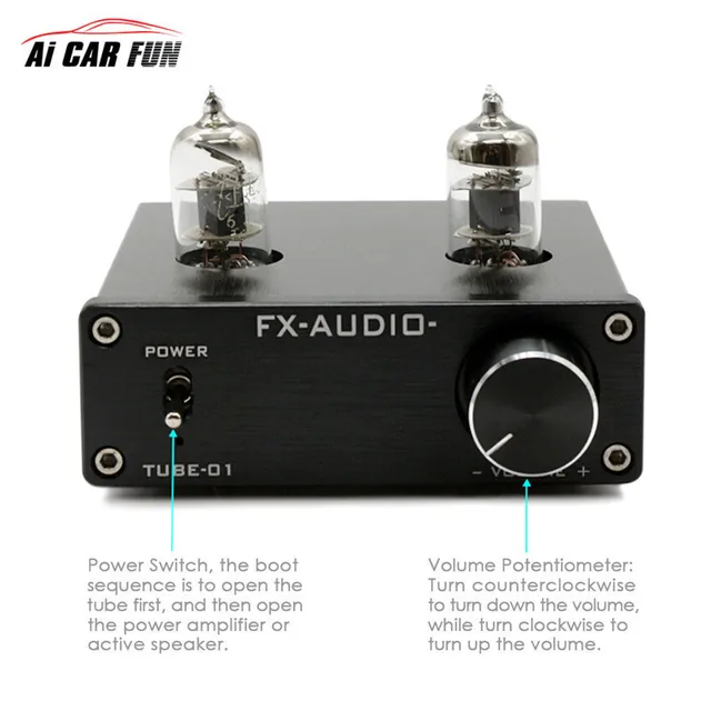 Cheap TUBE-01 Digital Car Sound Amplifier Matching Wonder Without Power Adapter audio Pre-Amplifier 6J1 Tube Stereo HiFi Buffer Preamp Cheap TUBE-01 Digital Car Sound Amplifier Matching Wonder Without Power Adapter audio Pre-Amplifier 6J1 Tube Stereo HiFi Buffer Preamp
