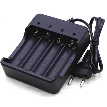 

VariCore 3.7V 18650 Charger Li-ion Battery 4.2V Four Slot Line Charge Full from Shutdown Factory Fashlight batteries Charger