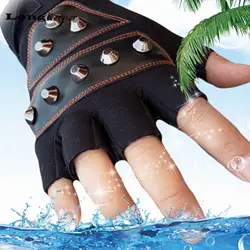 LongKeeper Винтаж военно-тактические Перчатки для мужчин Half-палец варежки упражнения Luva tatica снаружи Guantes Ciclismo g30