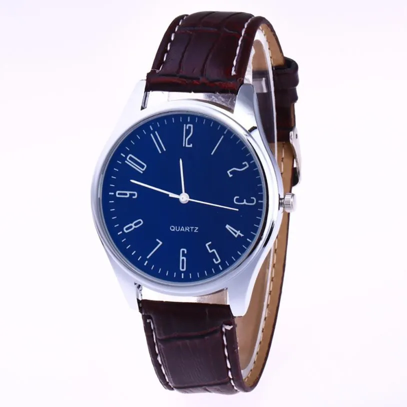 Часы Timezone #301 Модные мужские повседневные Роскошные Кварцевые наручные деловые