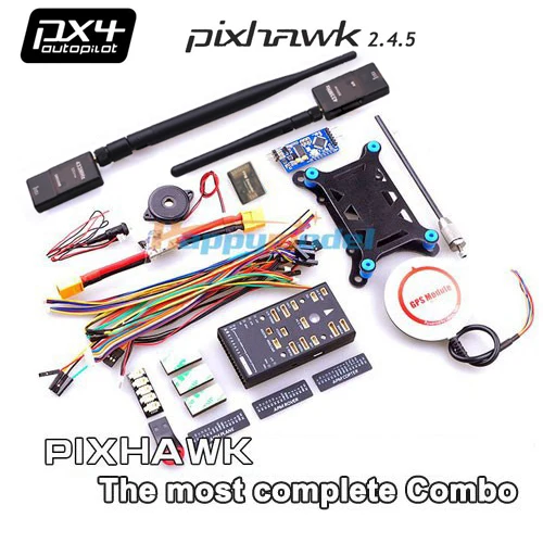 

RC Multicopter Pixhawk PX4 32 bit ARM Flight Controller Combo OSD M8N 6M 6H GPS SBUS/PPM Module I2C 915Mhz
