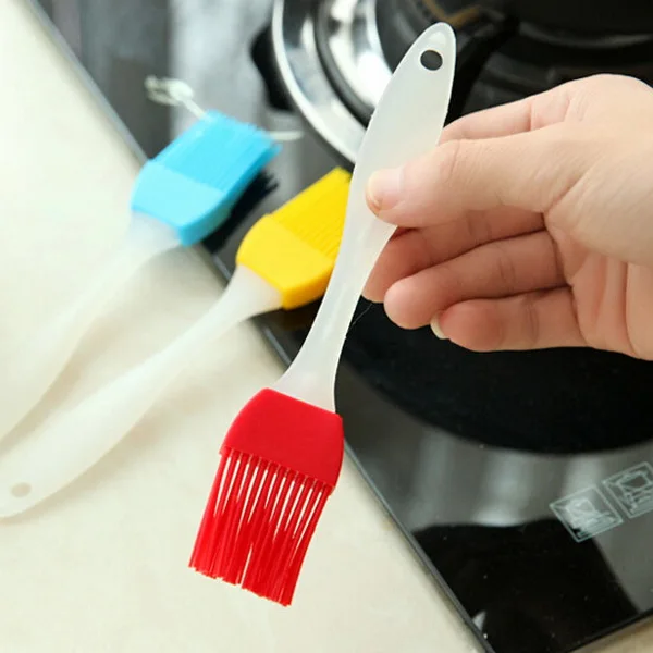 Silicone Brush High Temperature Resistant Silicone Brush Baking Tools bbq oil Cooking Tools